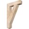 Ekena Millwork Traditional Craftsman Smooth Bracket, Douglas Fir, 3 1/2"W x 18"D x 26"H BKT04X18X26TRA04SDF - alternate 1